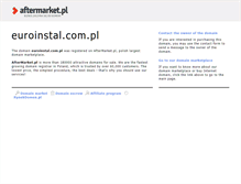 Tablet Screenshot of euroinstal.com.pl